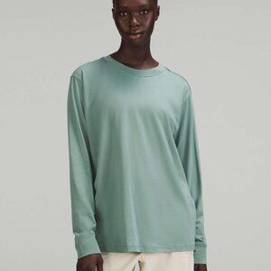 Lululemon All Yours Cotton Long Sleeve Shirt - Tidewater Teal - Size 4